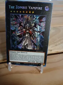 Yu-Gi-Oh! The Zombie Vampire BACH-en045 secret rare 1st Edition NM - Image 2
