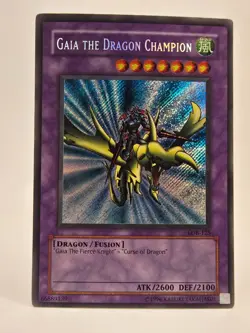 Gaia the Dragon Champion LOB-125 The Legend of Blue Eyes White Dragon Unlimited - Image 1