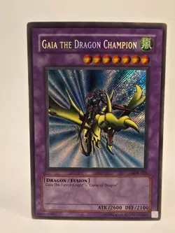 Gaia the Dragon Champion LOB-125 The Legend of Blue Eyes White Dragon Unlimited - Image 2
