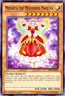 Yugioh! LP Mozarta the Melodious Maestra - SP15-EN019 - Common - 1st Edition Lig - Image 1