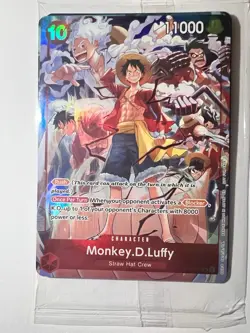 One Piece Day Dallas 2025 One Piece Promo Pack SEALED (Luffy + Zoro + Uta Don) - Image 1