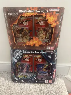 One Piece Illustration Box Vol. 5 and 6 New Sealed - Image 1