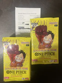 One Piece OP-07 500 Years in the Future Booster Box SEALED 24 Packs Read Descrip - Image 1