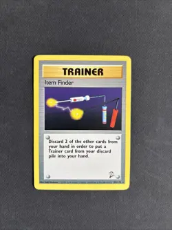 Pokemon TCG Item Finder Base Set 2 103/130 Regular Rare Non Holo - LP/NM - Image 1