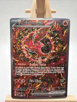 Pokemon TCG Oricorio ex MEP 024 Mega Evolution Black Star Promo - See Pics - Image 1