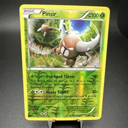 Pokemon - Pinsir - 9/181 - Reverse Holo Rare - Team Up - NM/M - Image 1