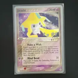 Pokemon TCG Jirachi 8/101 World Championship Decks Rare Regular 70 HP 2005 - Image 1