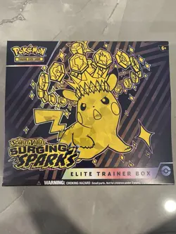 Pokemon TCG: Surging Sparks - Elite Trainer Box (ETB) **NEW & SEALED** - Image 1