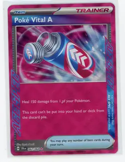 Pokemon TCG - Poke Vital A 62/64 - Shrouded Fable - ACE SPEC Holo - Image 1