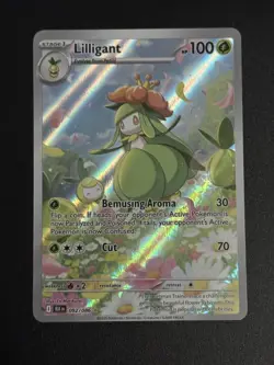 Pokemon TCG Lilligant 092/086 Black Bolt Illustration English - Near Mint - Image 1