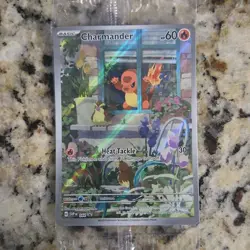Pokemon Charmander Shiny Rare Holo 70HP 166/150 Sm8b GX Ultra Shiny Japanese - Image 1