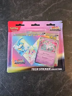 Pokemon TCG Scarlet Violet Prismatic Evolutions Tech Sticker Collection Sylveon - Image 1