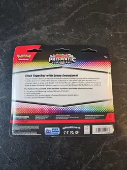 Pokemon TCG Scarlet Violet Prismatic Evolutions Tech Sticker Collection Sylveon - Image 2