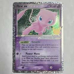 Pokemon Mew ex EX Legend Maker Holo 90 HP Classic Collection 88/92 - Image 1