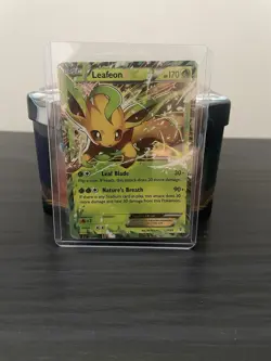 Pokemon Leafeon EX Holo Ultra Rare Card 10/83 XY Generations TCG - Image 1