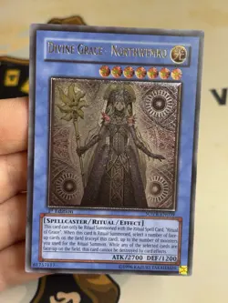 Divine Grace Northwemko SOVR-EN039 Ultimate Rare 1st Edition YuGiOh! NM EURO - Image 2