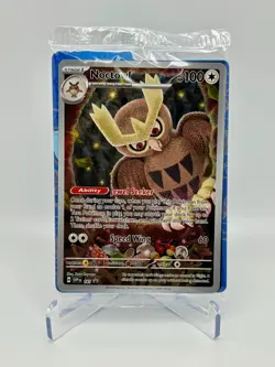 New Pokemon TCG Noctowl SVP 141 Black Star Promo Stellar Crown ETB - Image 1