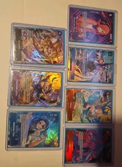 Bandai One Piece CCG Mixed Lot 16 Cards Foil - Image 2