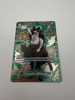 Dracule Mihawk - OP12-030 (SP) - The Azure Sea's Seven (OP14) - English - Image 1