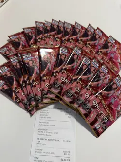 (Lot of 24) Extra Booster: One Piece TCG Heroines Edition Booster Packs (EB-03) - Image 1