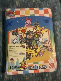 Pokemon World 2025 Anaheim Varsity TCG Card Binder Exclusive - In Hand! - Image 1