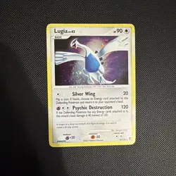 Pokemon Lugia Secret Wonders Holo Rare Card 14/132 2007 LP HOLO BLEED - Image 1