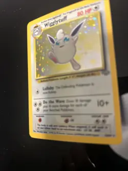 Pokemon TCG Wigglytuff Holo Rare Card Jungle Unlimited - Image 1
