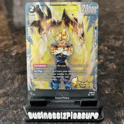 Super Vegito FS09-16 DB Legends Stamp Foil Dragon Ball Super Card Game | NM - Image 1