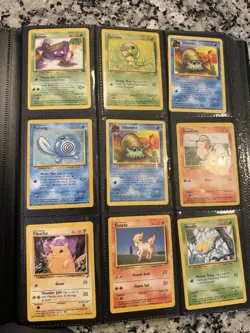 Vintage Pokemon Card Lot. 1995-1999. Binder NOT Included. - Image 1