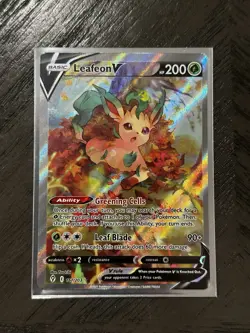 Pokemon Leafeon V & Togepi Cleffa Igglybuff GX Holo Tag Team English Cards Lot - Image 1