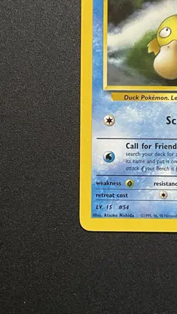 Misty's Psyduck W Stamp 54/132 Wotc Promo Pokemon Card - Image 4