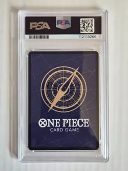 PSA 10 GM One Piece Card Trafalgar Law Manga Alt Art OP10-119 Royal Blood JPN - Image 2