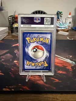 Pokemon TCG Gengar Fossil Holo Card 5/62 Rare Psa 8 - Image 2
