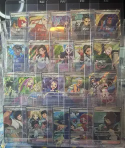 Pokemon TCG Trainer Full Art Cards Lot of 20 Near Mint Condition - Image 1