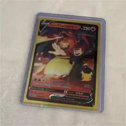 Lance's Charizard V SWSH133 Sword & Shield Promo Holo Pokemon Card 220 HP - Image 1