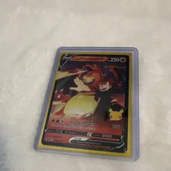 Lance's Charizard V SWSH133 Sword & Shield Promo Holo Pokemon Card 220 HP - Image 2