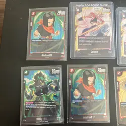 Dragon Ball Z TCG 10 Card Lot Goku Broly Vegeta Frieza Android 17 Yamcha Kraken - Image 2