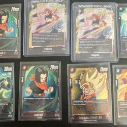 Dragon Ball Z TCG 10 Card Lot Goku Broly Vegeta Frieza Android 17 Yamcha Kraken - Image 3