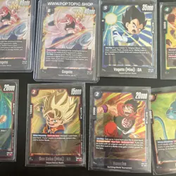 Dragon Ball Z TCG 10 Card Lot Goku Broly Vegeta Frieza Android 17 Yamcha Kraken - Image 4