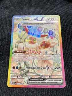 Pokemon TCG Eevee EX 167/131 Special Illustration Rare Prismatic Evolutions Card - Image 1