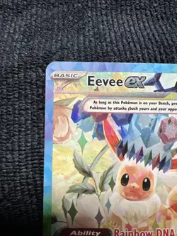 Pokemon TCG Eevee EX 167/131 Special Illustration Rare Prismatic Evolutions Card - Image 4