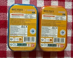 One Piece Card Game Mini-Tin Pack Set Vol.2 Lot Of 2 OP13 Sabo Portgas - Image 2