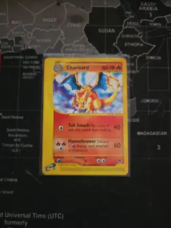 Pokemon 2002 Expedition Charizard #39/165 Rare TCG Card - Image 1