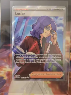 Lucian 208/167 Sv06: Twilight Masquerade Holo Pokemon card - Image 1