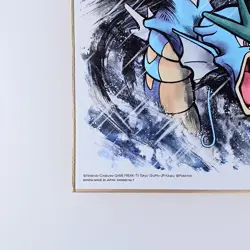Gyarados Pokemon Shikishi Art Japanese No.07 Rare Bandai From Japan F/S - Image 4