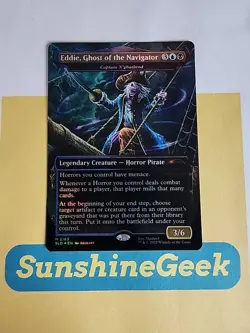 Eddie, Ghost of the Navigator - Captain N'ghathrod (Rainbow Foil) Secret Lair... - Image 1