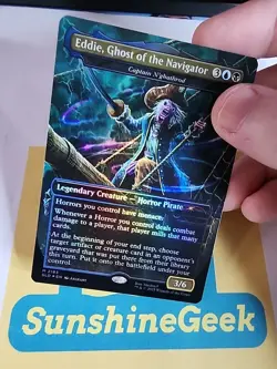 Eddie, Ghost of the Navigator - Captain N'ghathrod (Rainbow Foil) Secret Lair... - Image 2