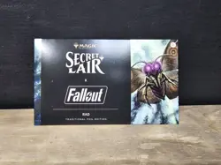 MTG Secret Lair X Fallout: RAD - Traditional Foil Edition Sealed **IN HAND** - Image 1