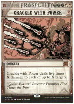 Outlaws of Thunder Junction: Breaking News #22 Crackle with Power - Image 1