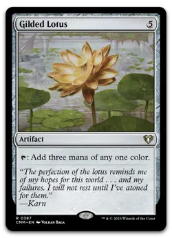Gilded Lotus #387 (NM) Commander Masters CMM Magic MTG - Image 1